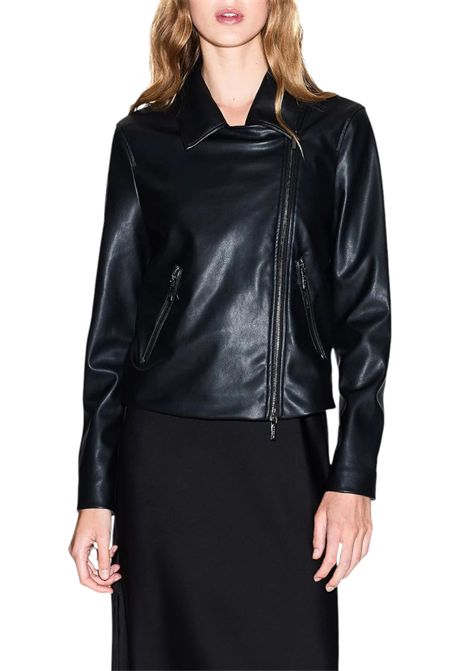 Giubbino biker in ecopelle ARMANI EXCHANGE | Giubbotti | XW001433 AF16618UC001